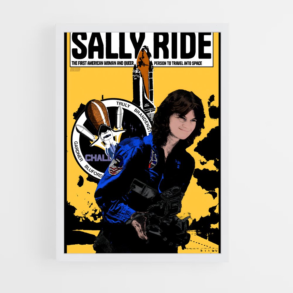 Poster Salt Ride – affiche Astronautes (vue 3)